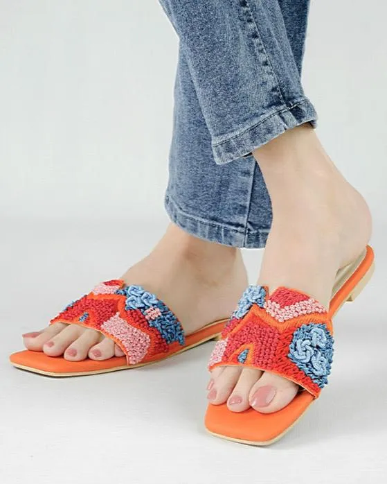 Embroidered Flats