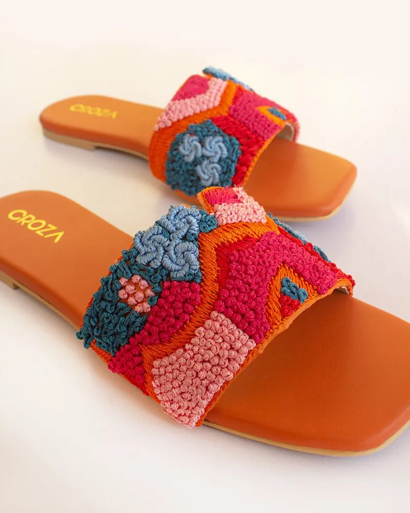 Embroidered Flats