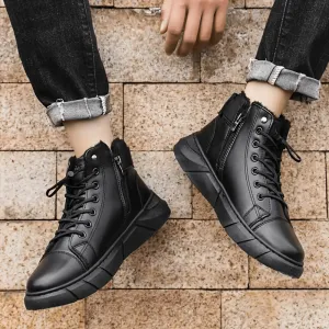 EOIN | MEN'S LEATHER BOOTS