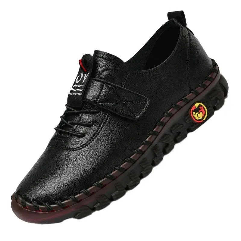 Eva - Leren Flats van Microvezel - Stijlvol en Comfortabel