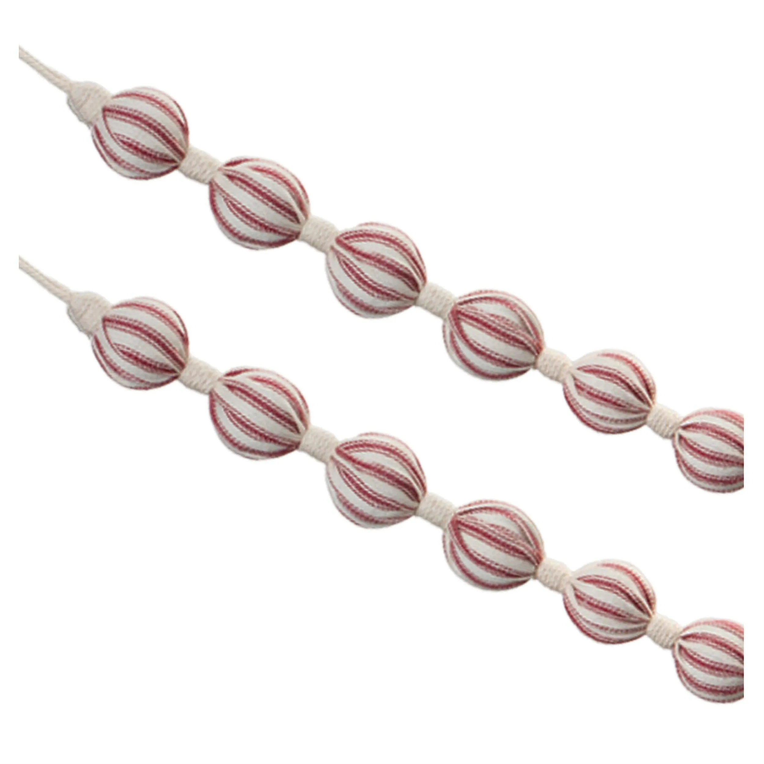 Fabric Ball String Garland (Set of 2)