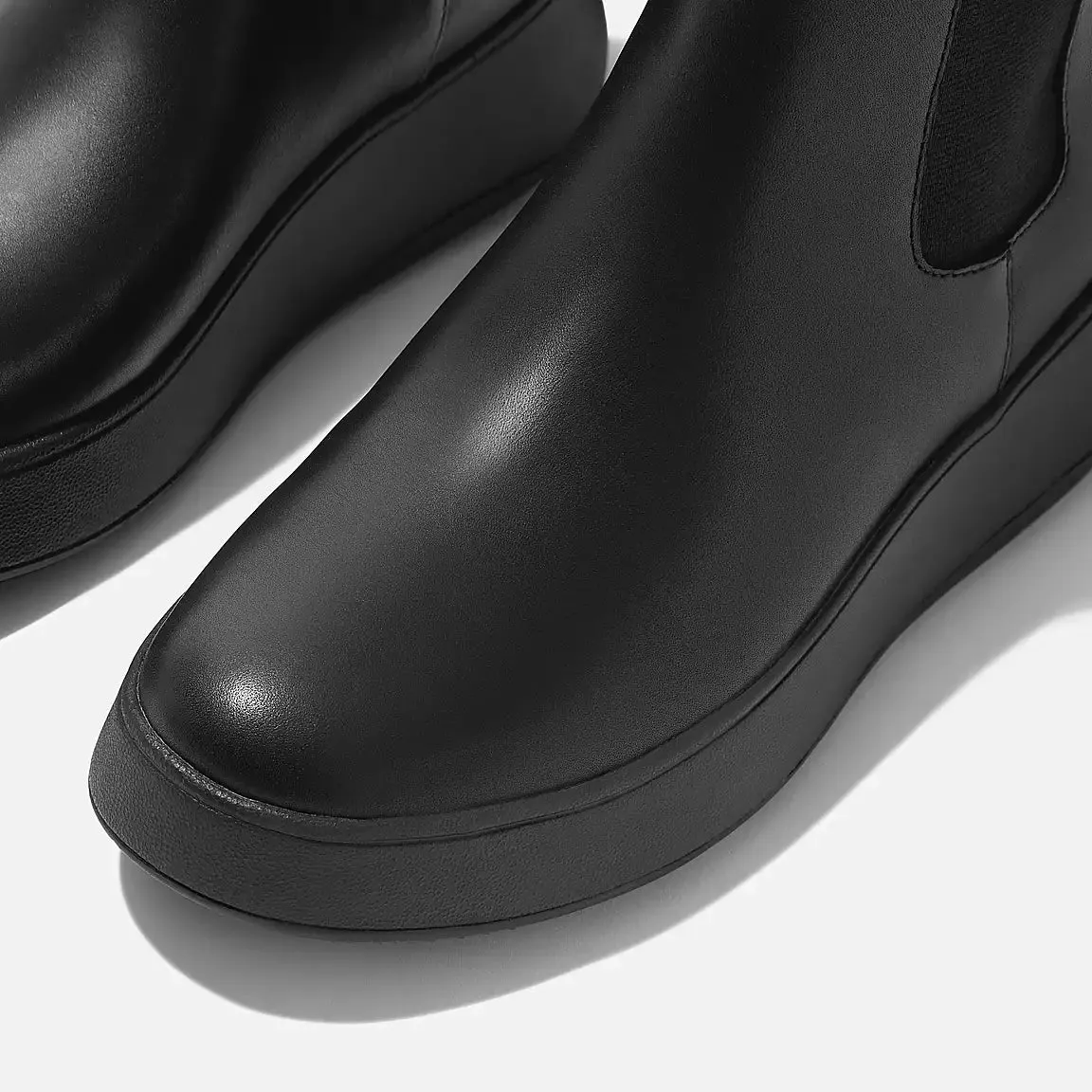 FitFlop F-MODE Chelsea Boot - All Black