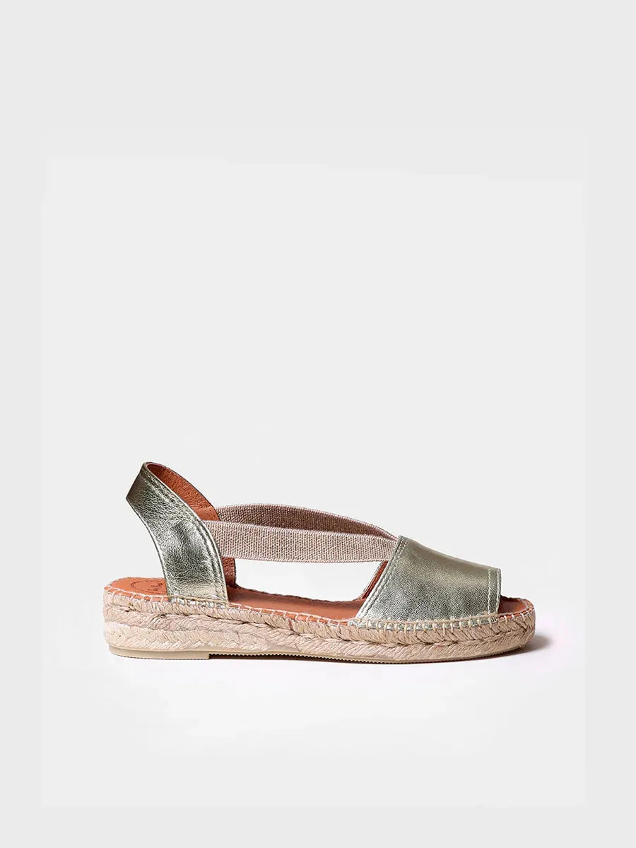 Flat leather sandal - ETNA