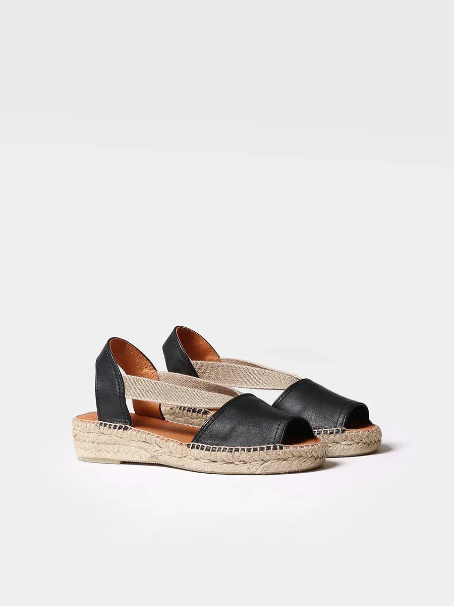 Flat leather sandal - ETNA