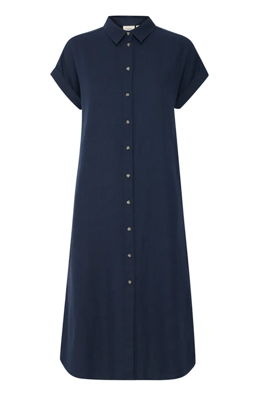 Fransa Mallia dress in navy blue