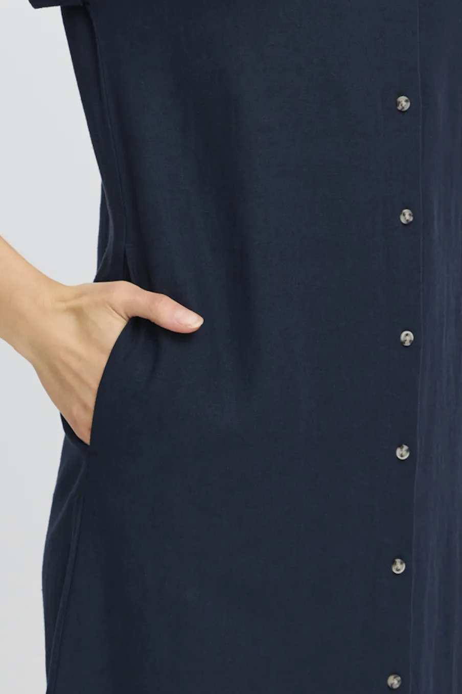 Fransa Mallia dress in navy blue