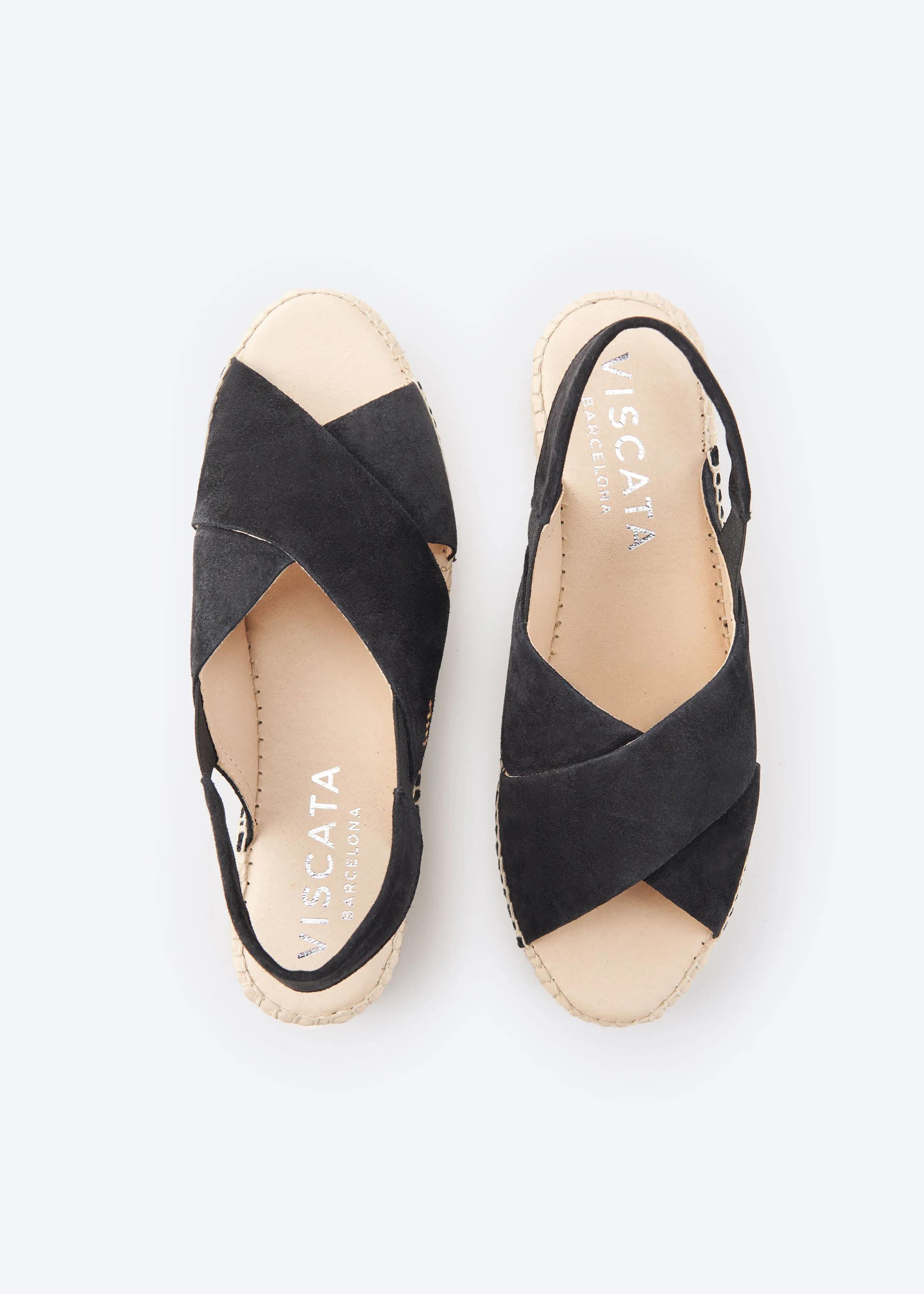 Garbi Suede Espadrille Platforms