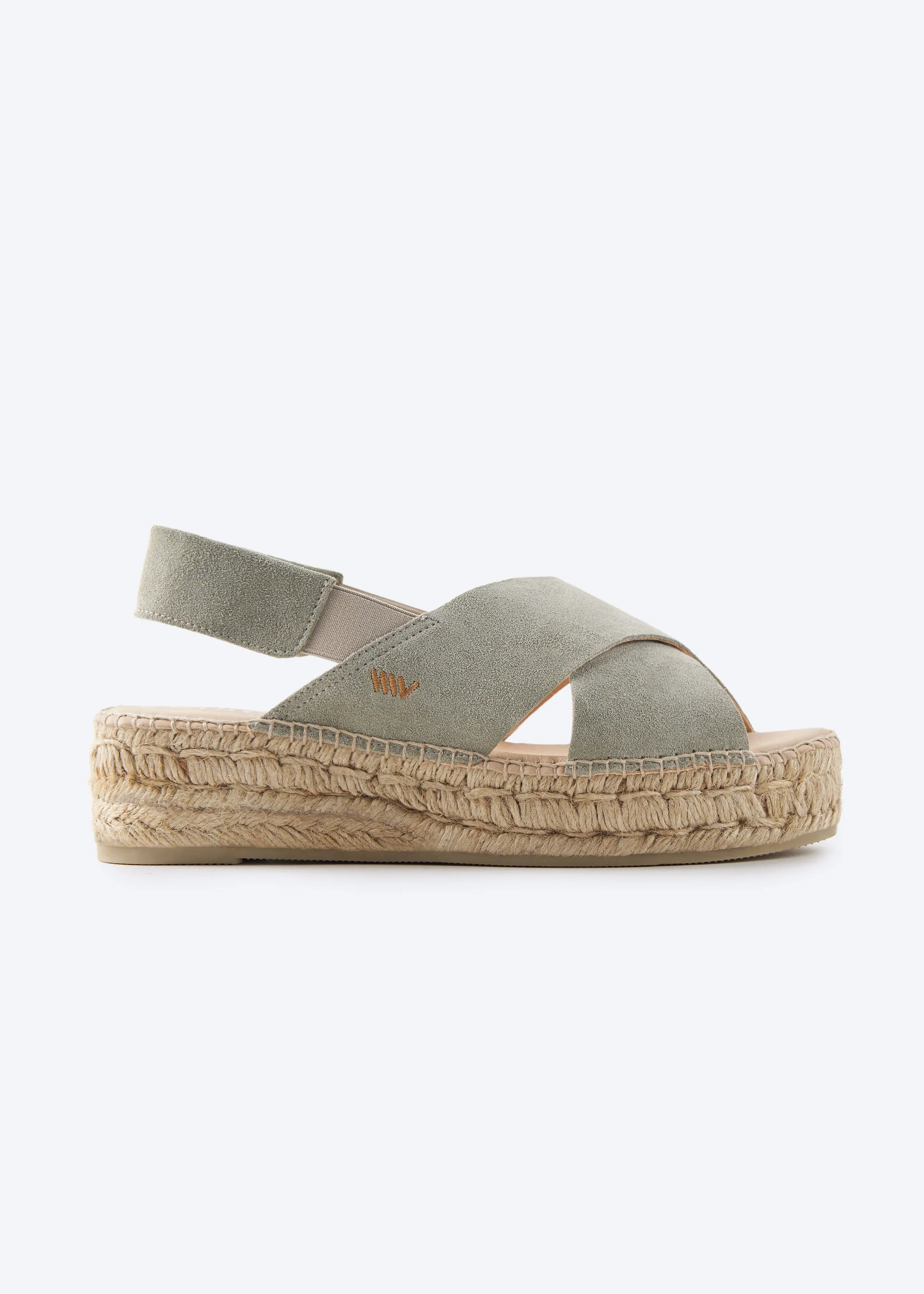 Garbi Suede Espadrille Platforms