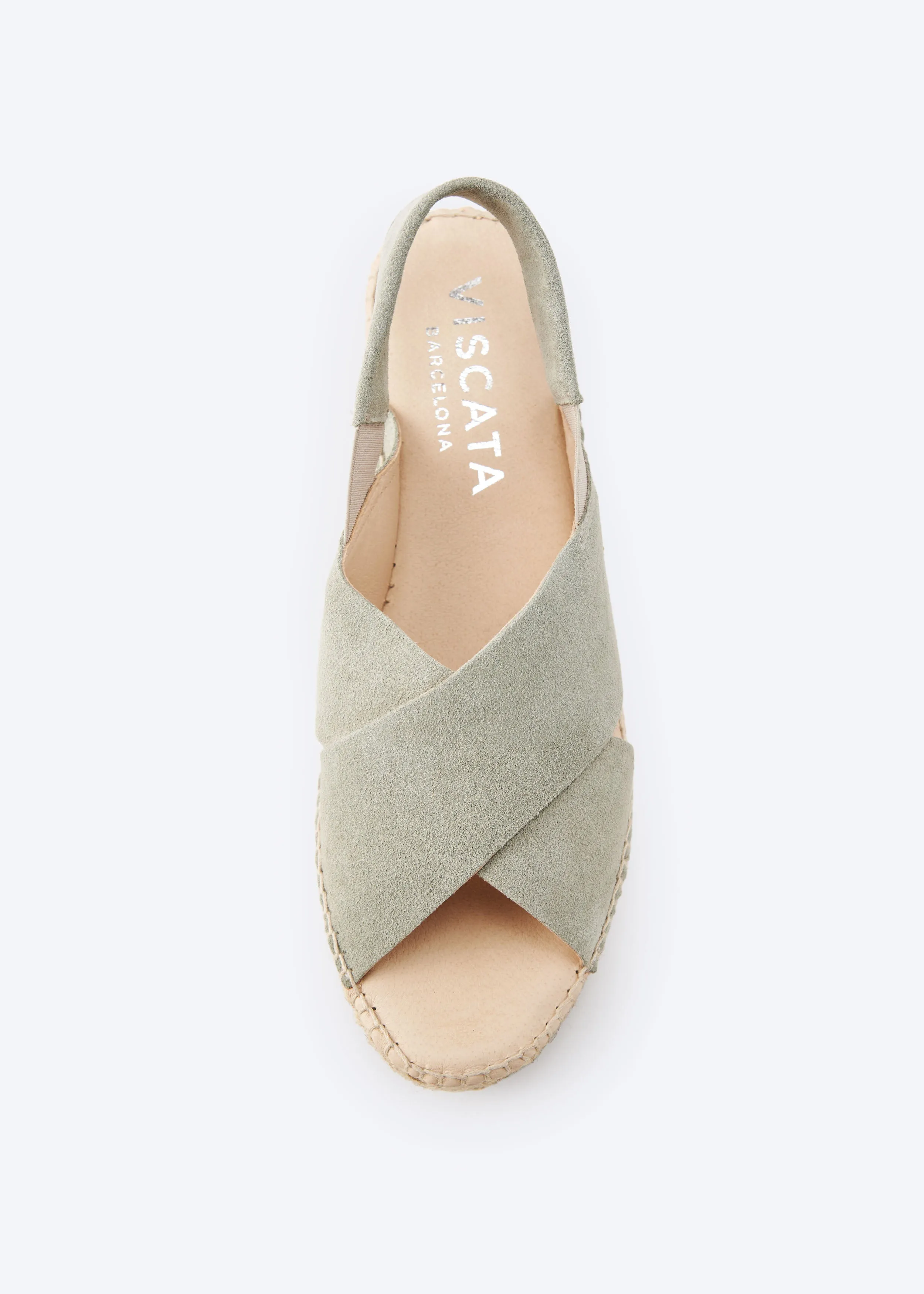 Garbi Suede Espadrille Platforms