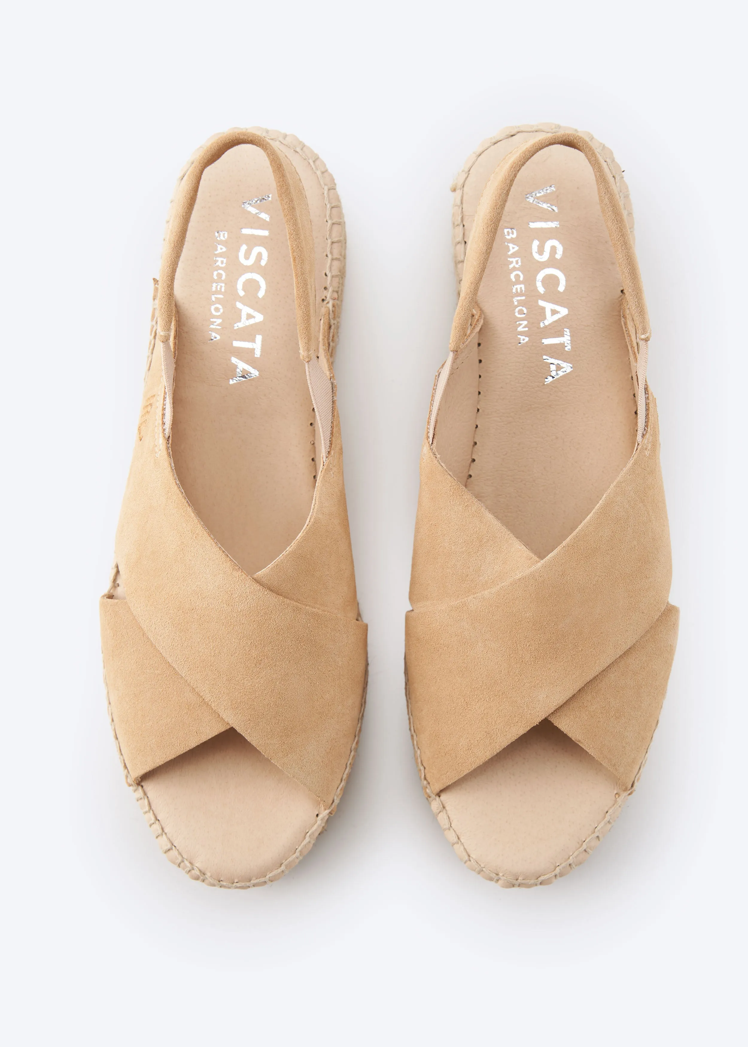 Garbi Suede Espadrille Platforms
