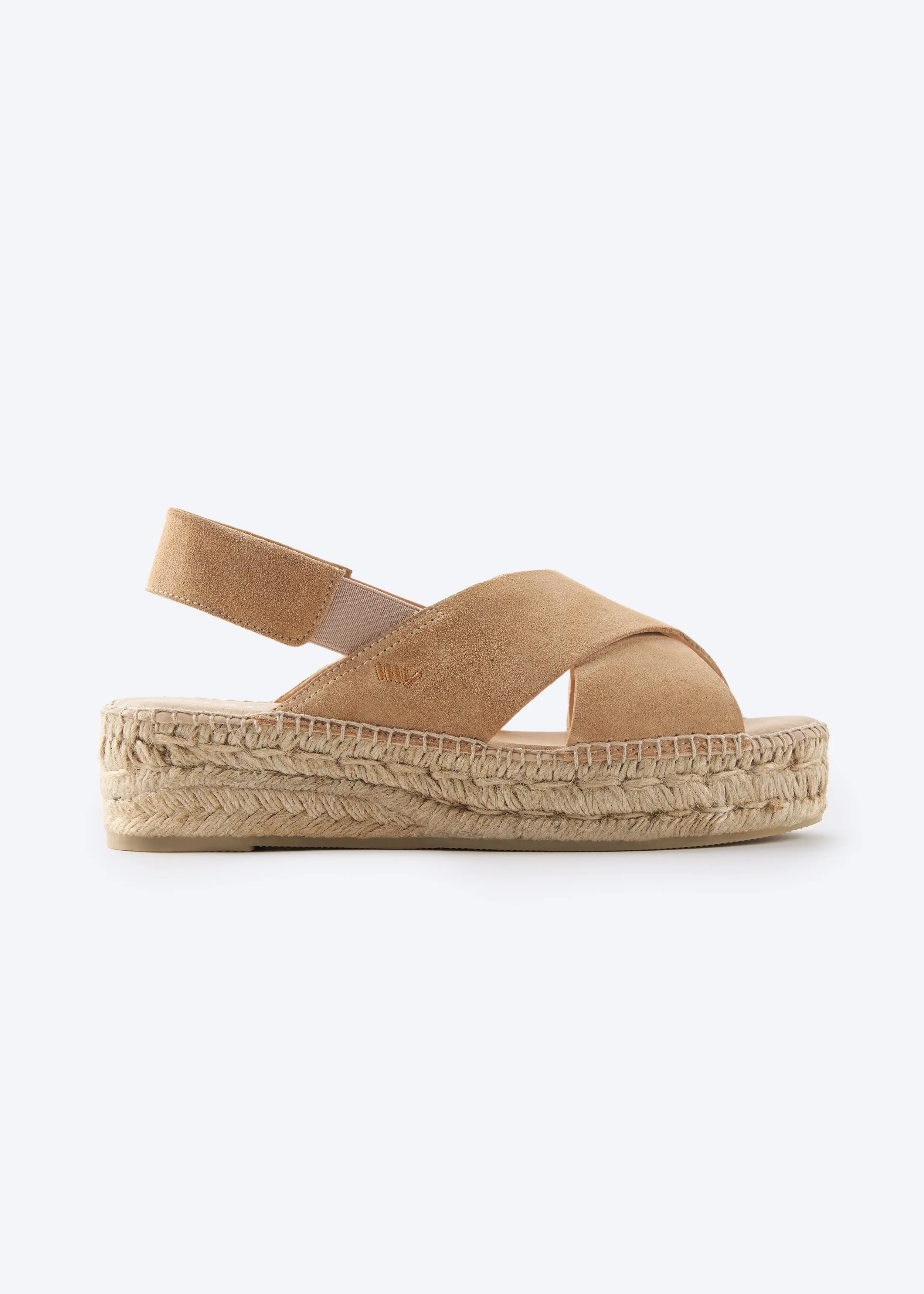 Garbi Suede Espadrille Platforms