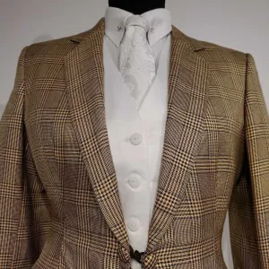 Gold Windowpane Coat