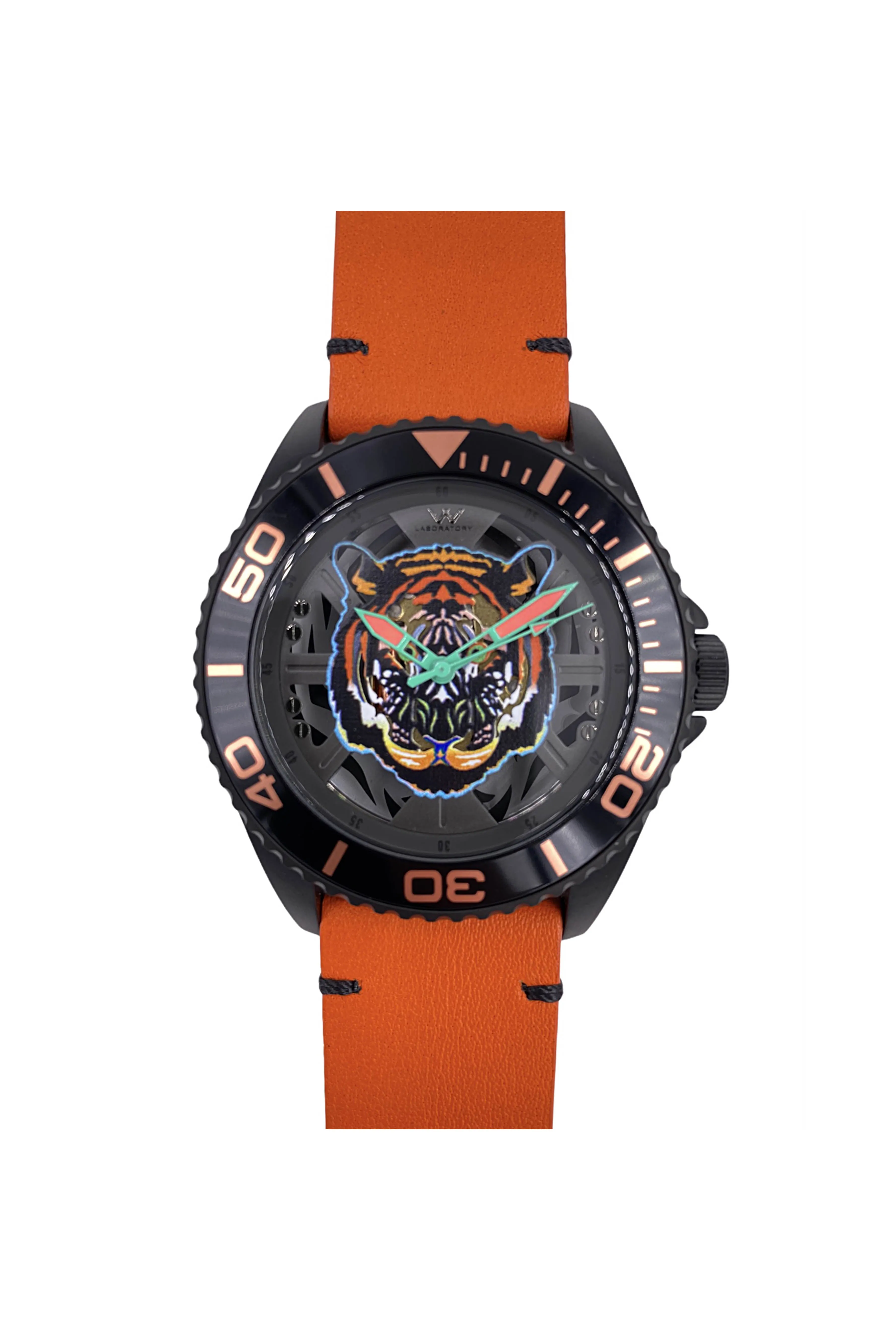 Hallow TIGER face watch - Black / Black