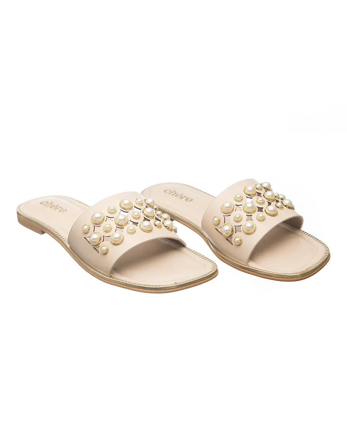 Hamera - Women's Beige Flats