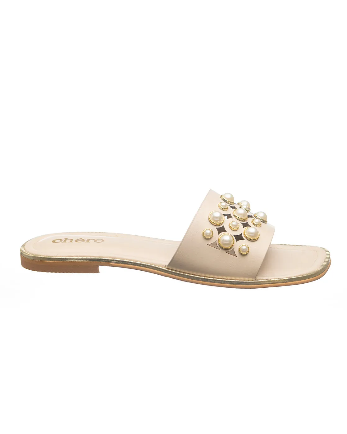 Hamera - Women's Beige Flats