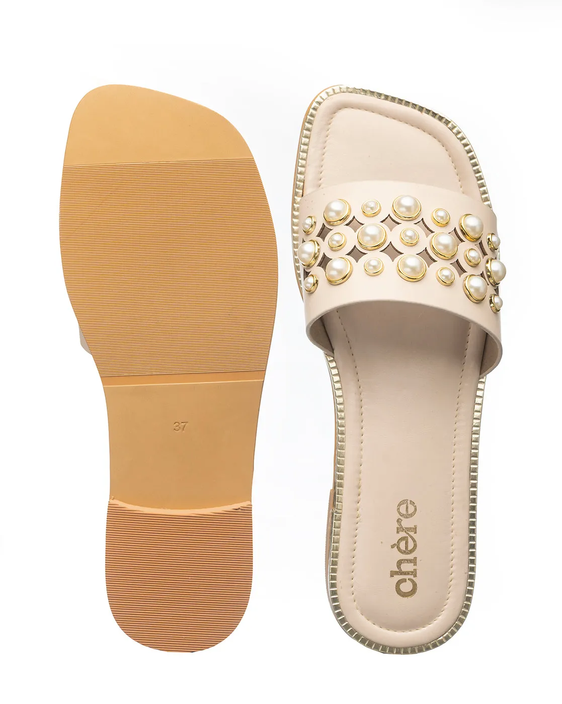 Hamera - Women's Beige Flats