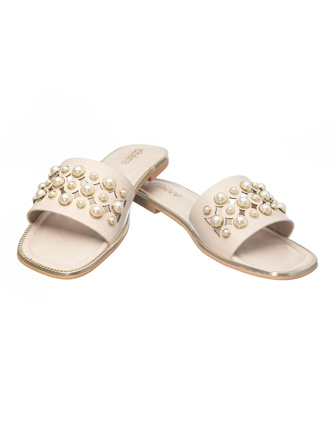Hamera - Women's Beige Flats
