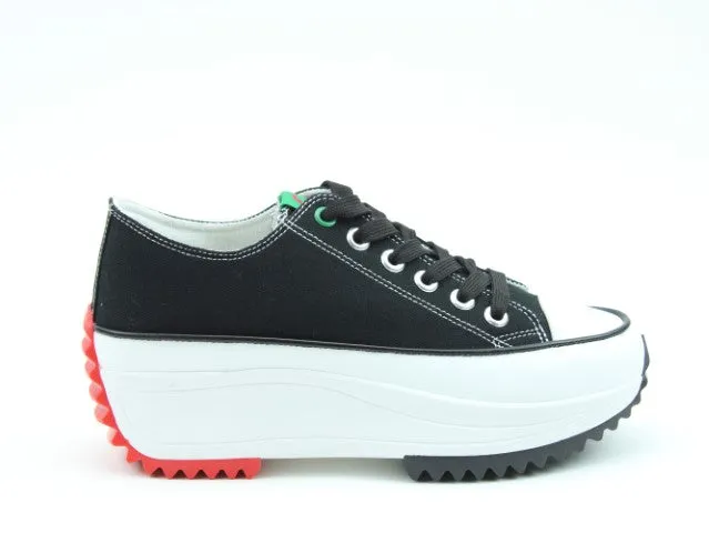 Heavenly Feet Strata Platform Laced Trainer