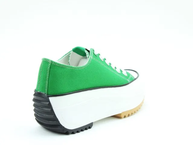 Heavenly Feet Strata Platform Laced Trainer
