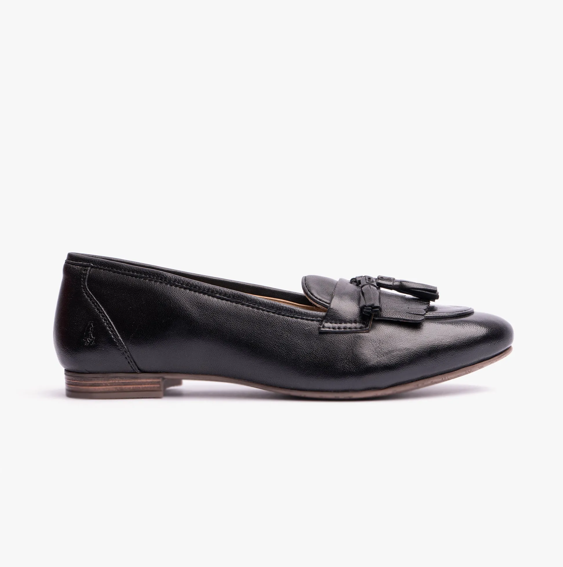 Hush Puppies MARISSA TASSEL Womens Loafers Black