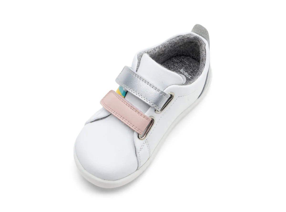 IW Grass Court White   Silver   Rainbow