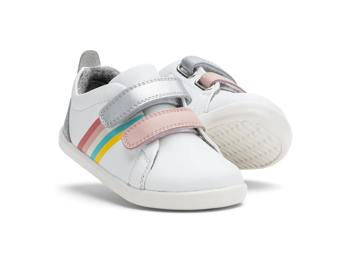 IW Grass Court White   Silver   Rainbow