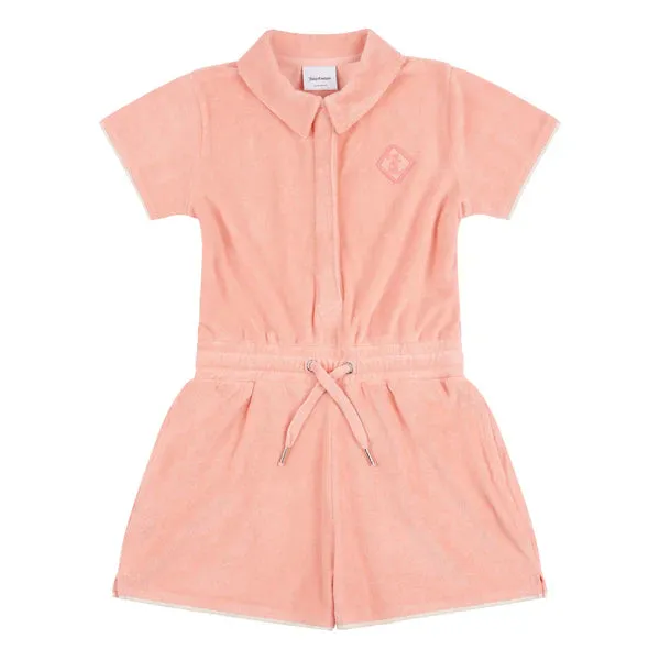 JUICY COUTURE - TOWELLING PLAYSUIT PEACH