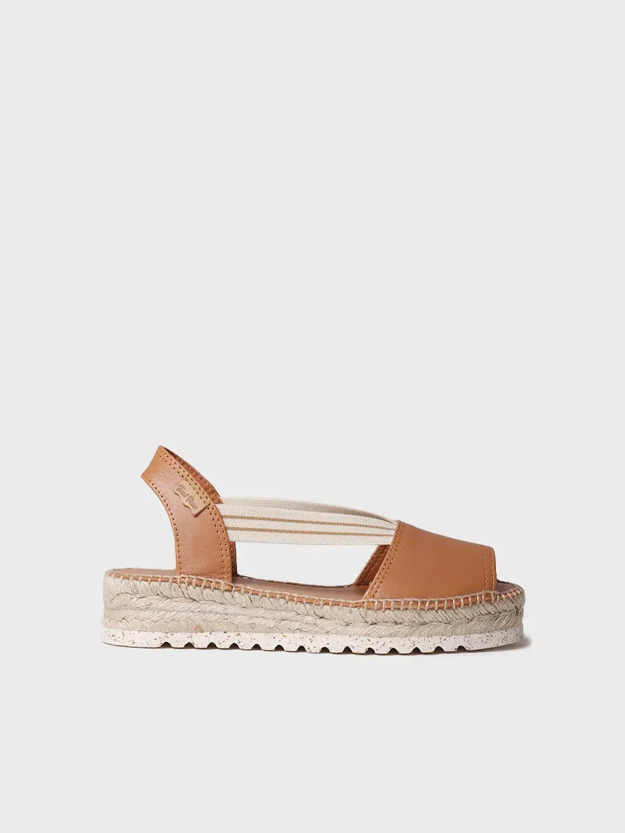Jute platform sandal - ESTEL-SW