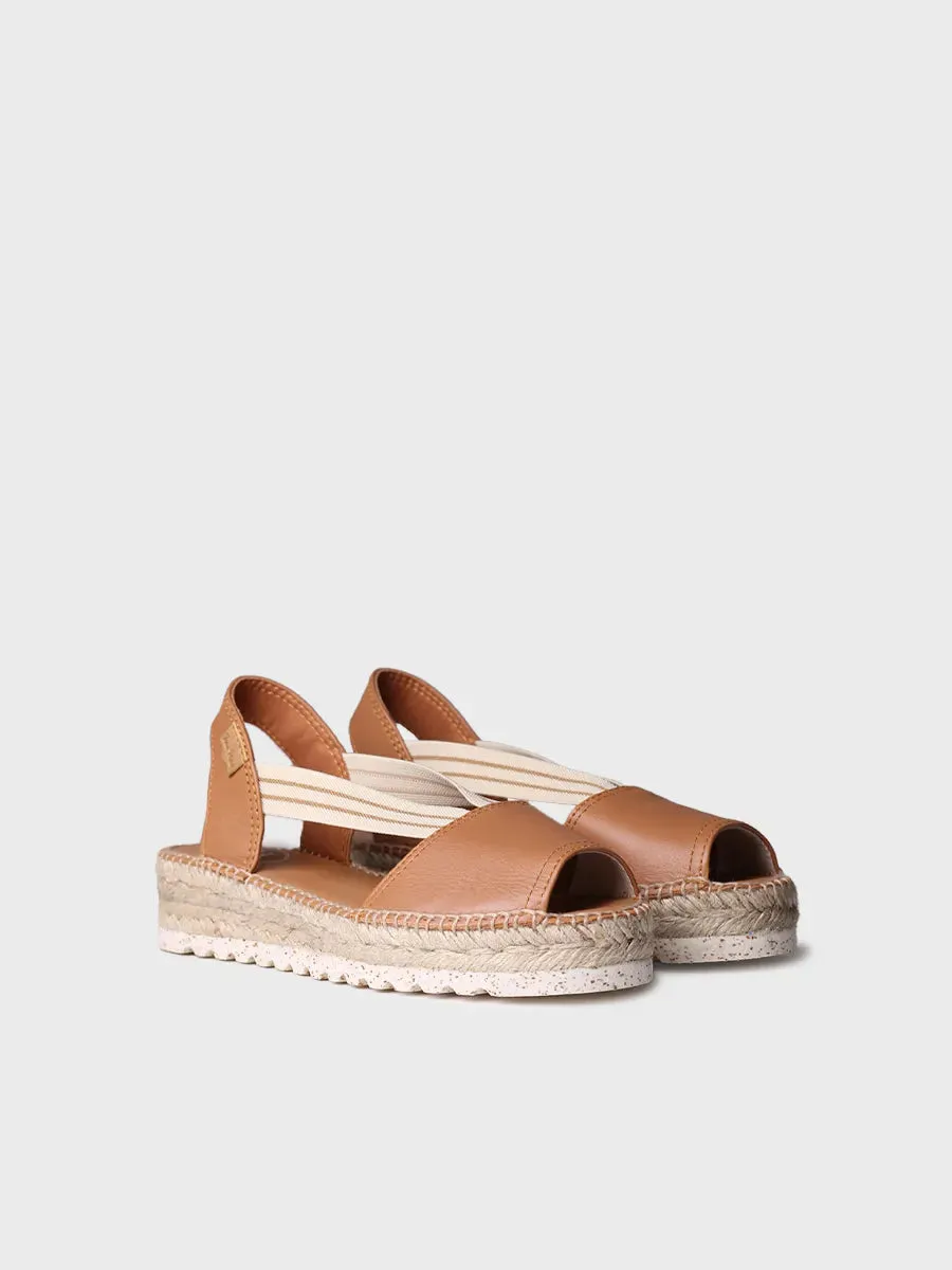 Jute platform sandal - ESTEL-SW