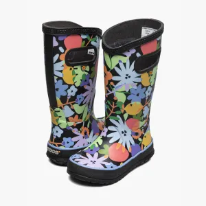 Kids' Rainboot Overlap Flowers