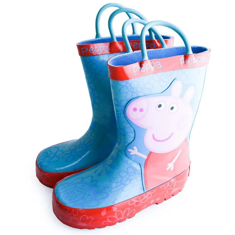 Kids Shoes Peppa Pig Toddler Girls Rain Boots