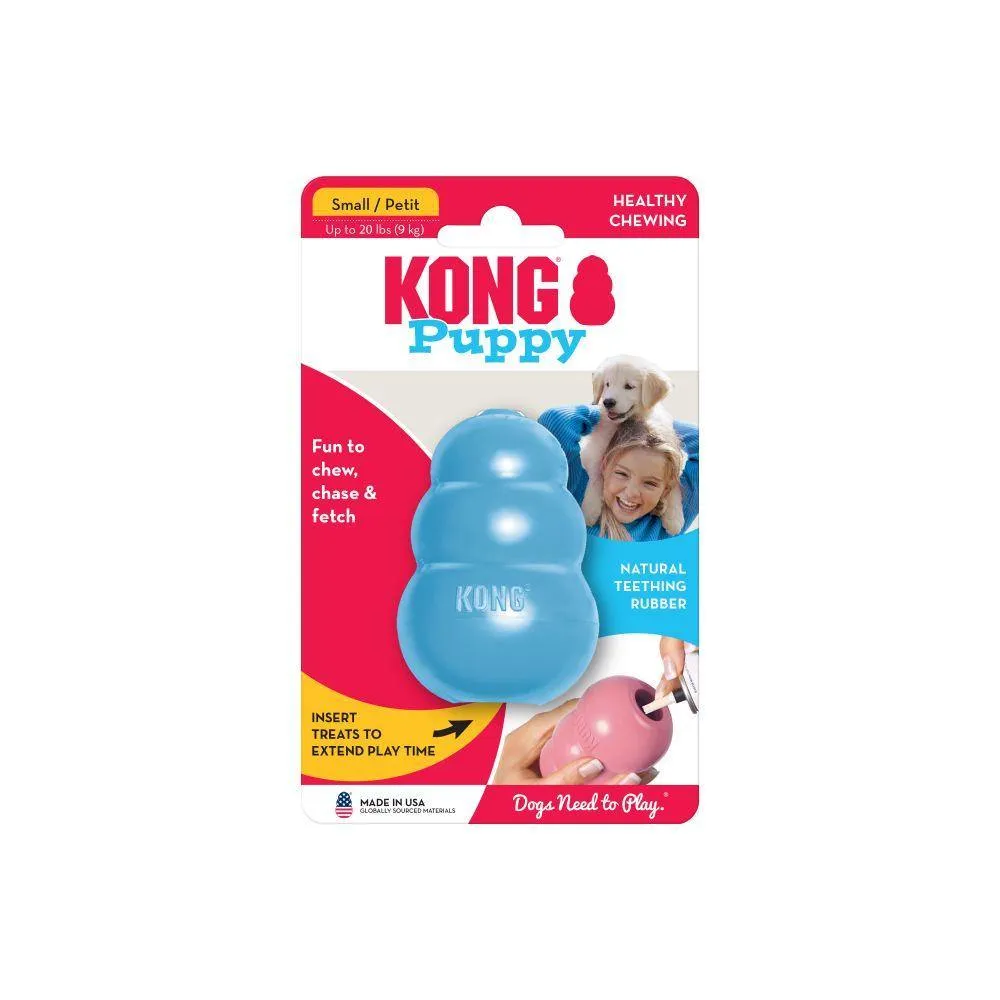 KONG Puppy Dog Toy, Color Varies, Small