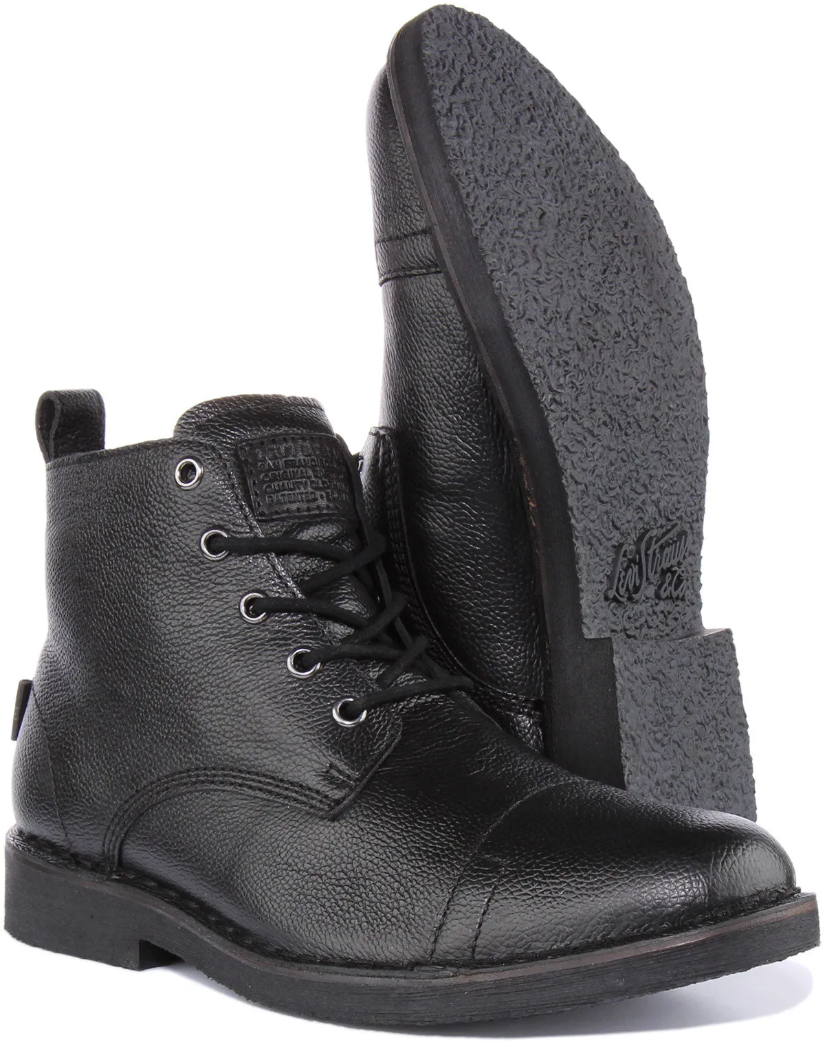 Levi's Track Boot In All Black For Men