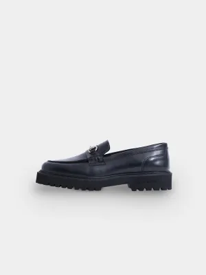 LIGHTWEIGHT CHUNCKY HORSEBIT LOAFER BLACK