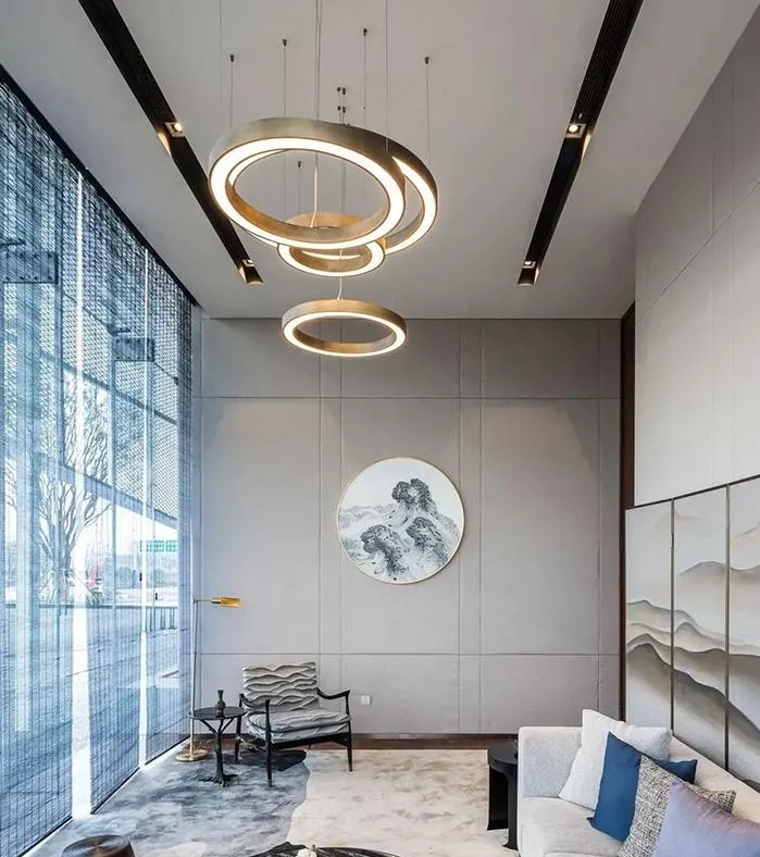 Mahlu Circular Chandelier Modern