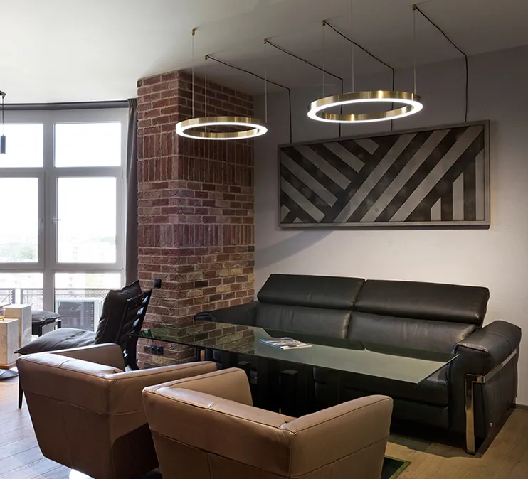 Mahlu Circular Chandelier Modern