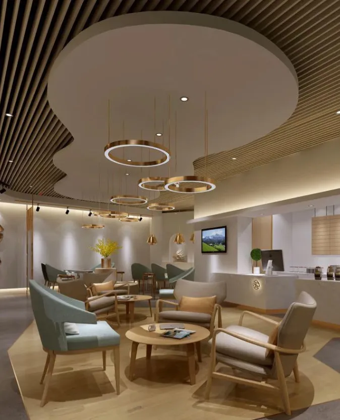 Mahlu Circular Chandelier Modern