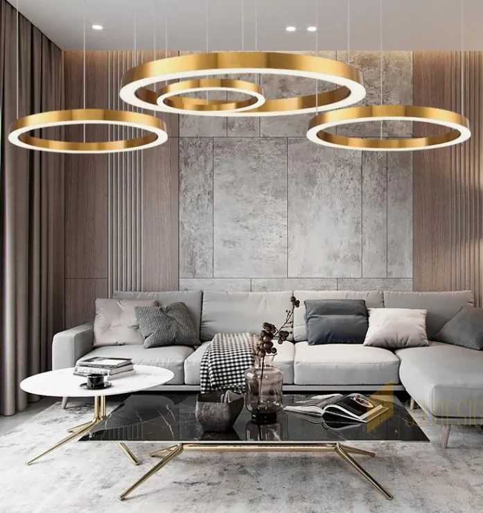 Mahlu Circular Chandelier Modern