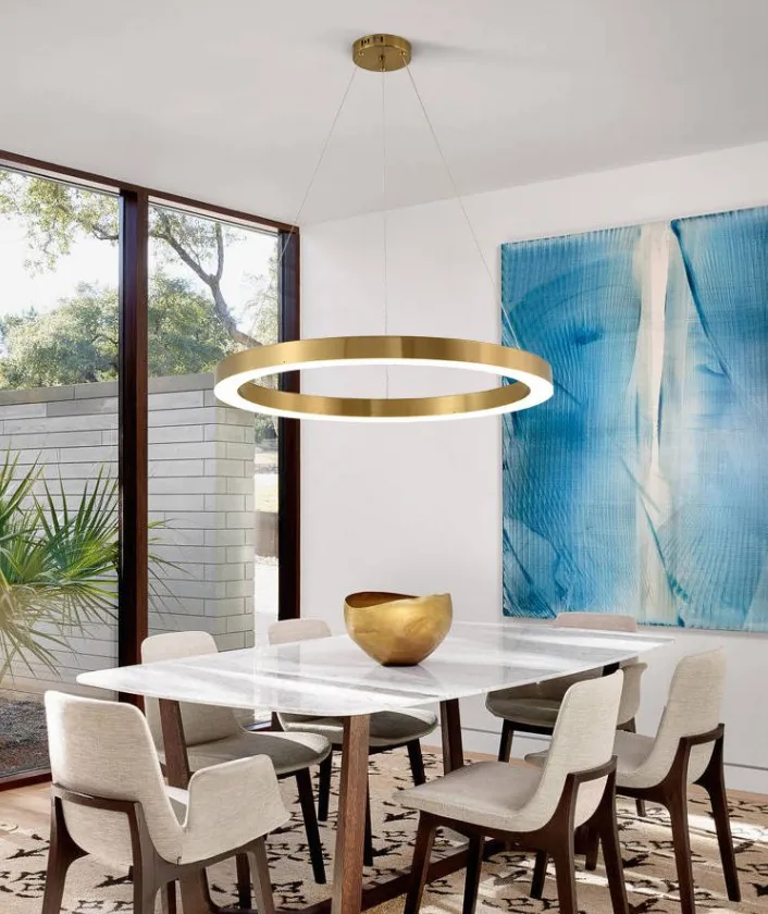 Mahlu Circular Chandelier Modern