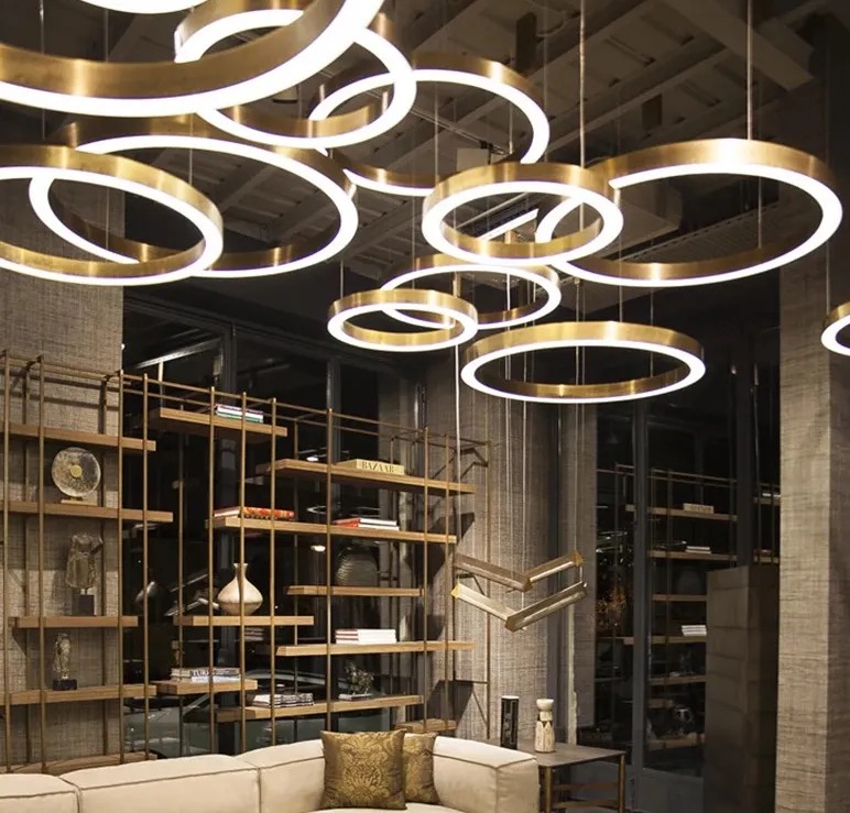 Mahlu Circular Chandelier Modern
