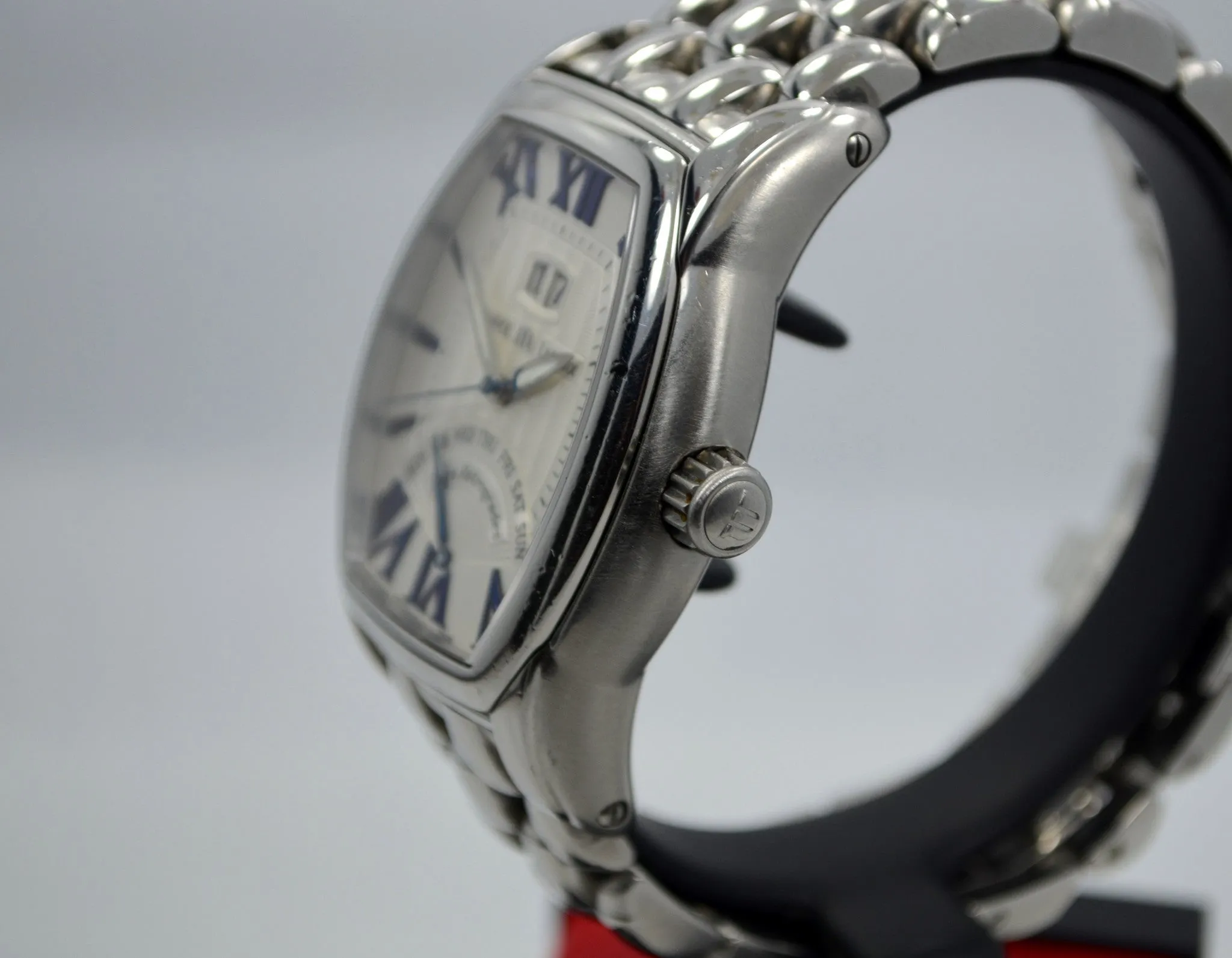 Maurice Lacroix Jours Retrograde MP6119 Steel Automatic Date Wristwatch