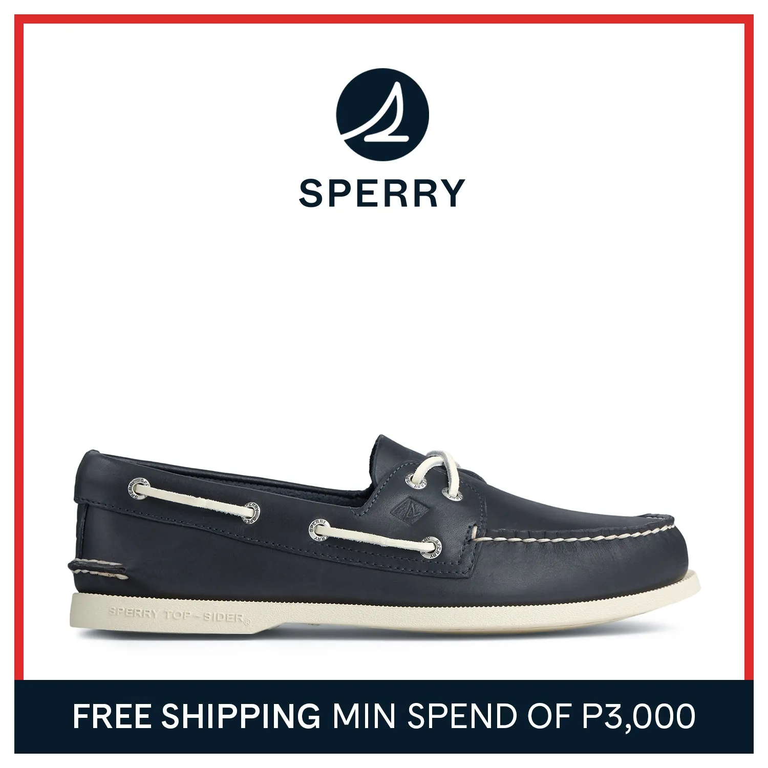 Men's Authentic Original Boat Shoe Navy (STS10405)