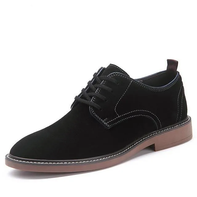 Mens Casual Daily Wear Breathable Oxford Lace up Shoes