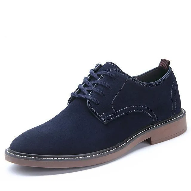 Mens Casual Daily Wear Breathable Oxford Lace up Shoes