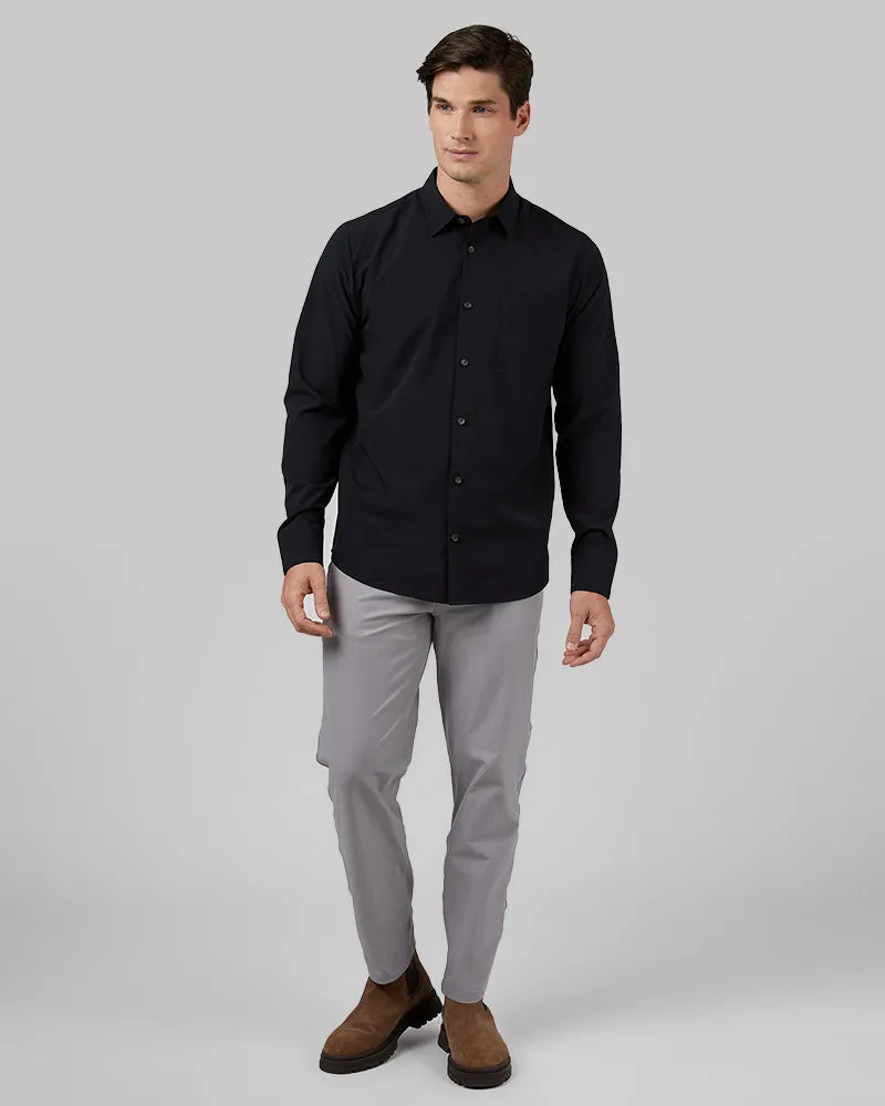 MEN'S CASUAL LONG SLEEVE DRESS SHIRT
