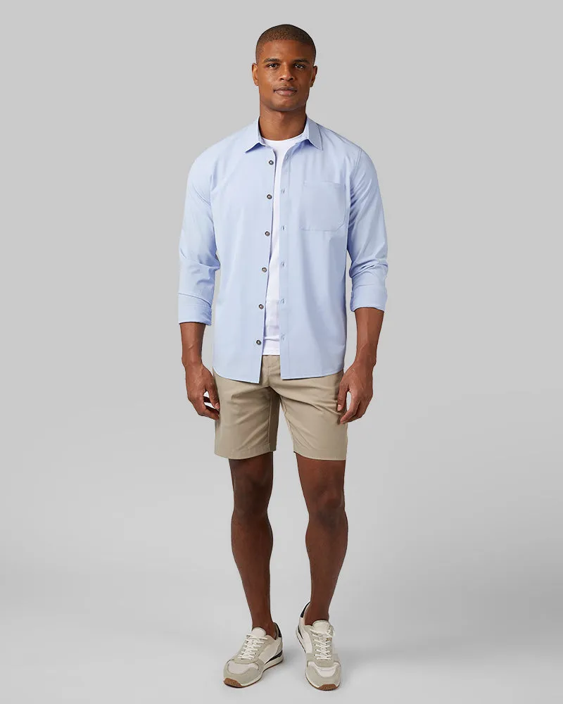 MEN'S CASUAL LONG SLEEVE DRESS SHIRT
