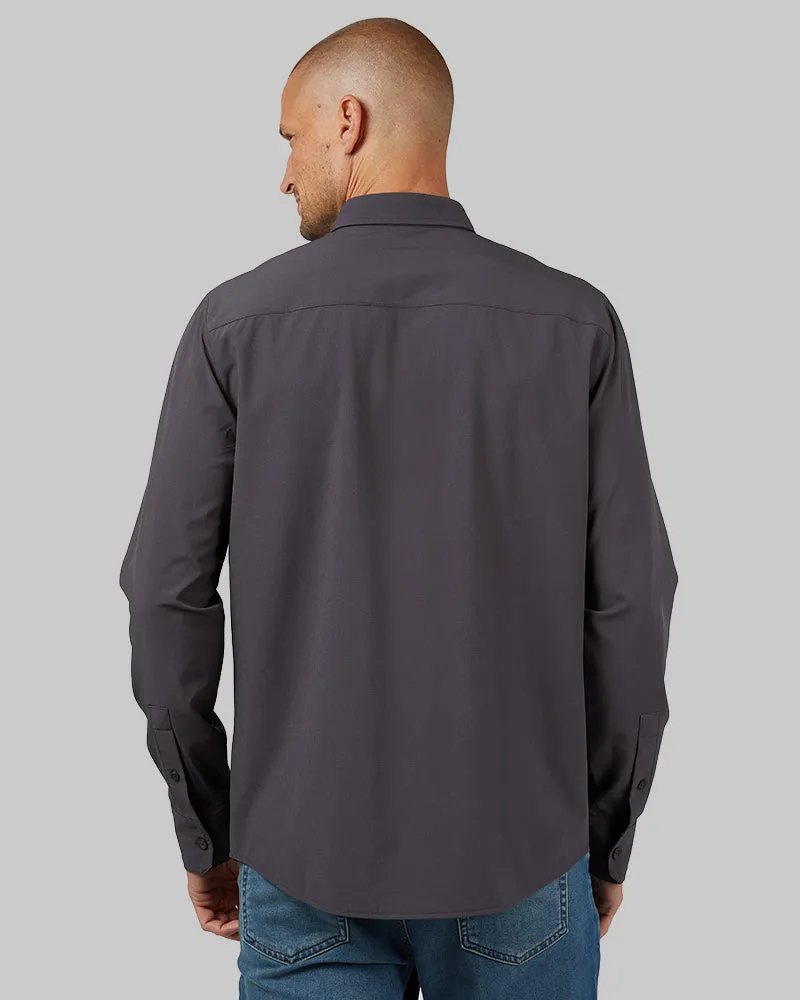 MEN'S CASUAL LONG SLEEVE DRESS SHIRT