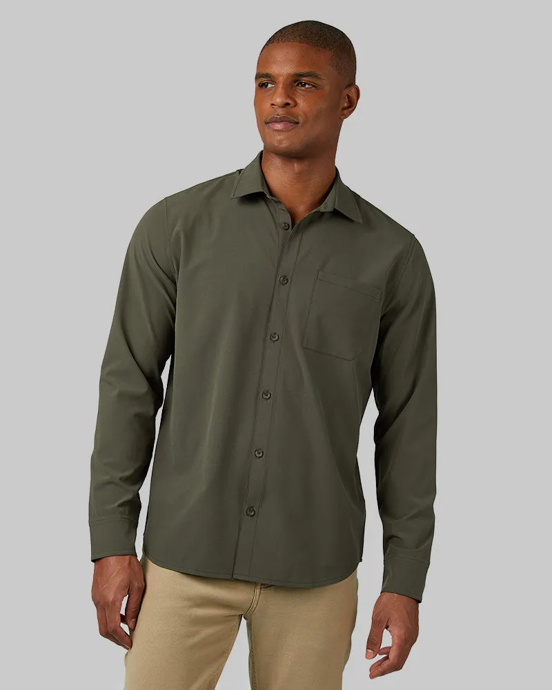 MEN'S CASUAL LONG SLEEVE DRESS SHIRT
