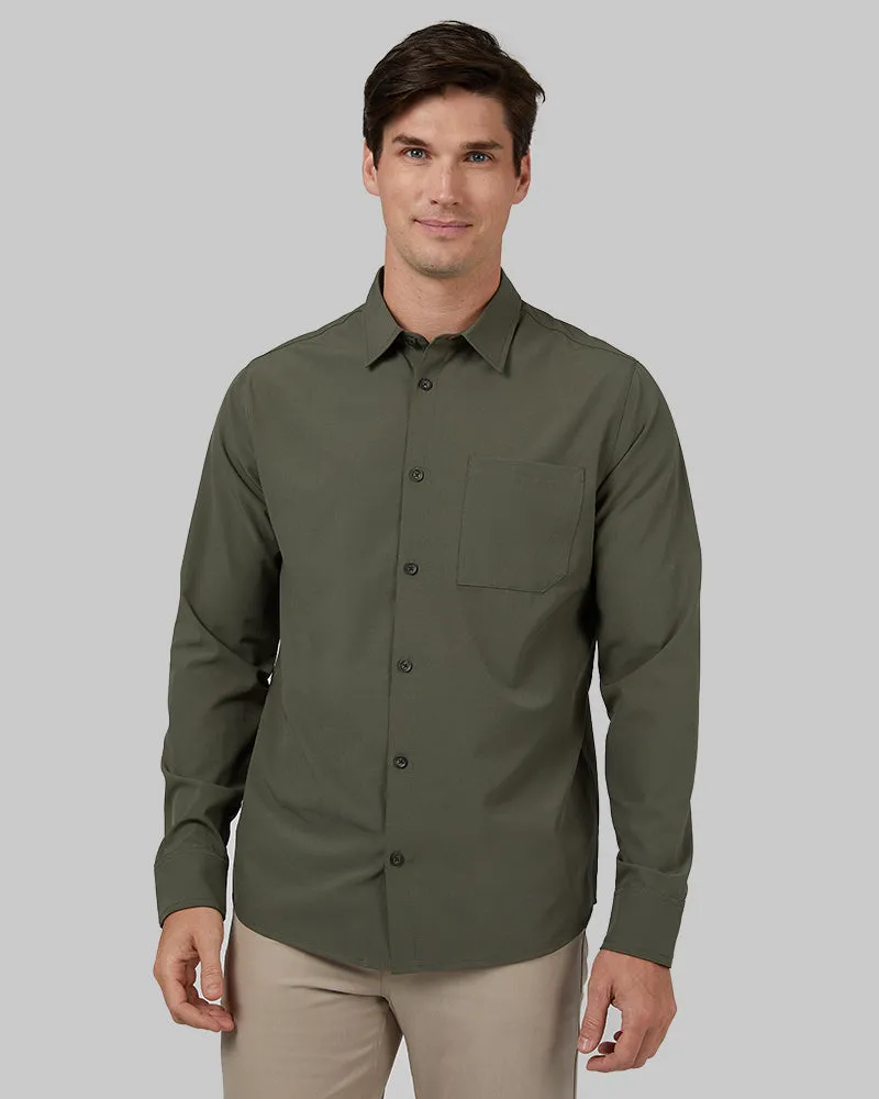 MEN'S CASUAL LONG SLEEVE DRESS SHIRT