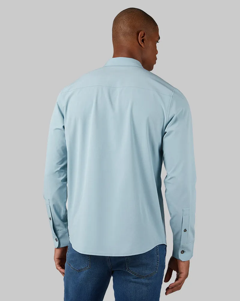 MEN'S CASUAL LONG SLEEVE DRESS SHIRT